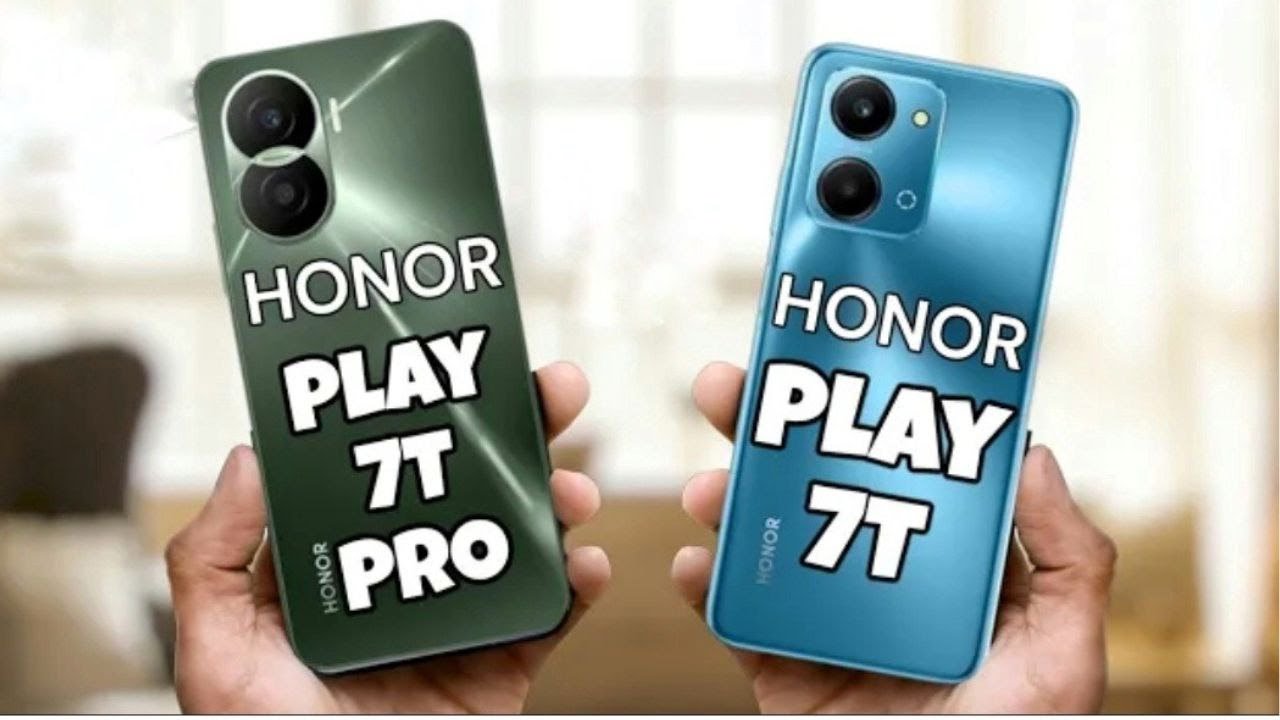 تعرف على هواتف Honor الجديدة Honor Play 7T وPlay 7T Pro