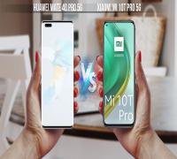 المقارنة الكاملة بين هاتفي Huawei Mate 40 Pro وXiaomi Mi 10T Pro